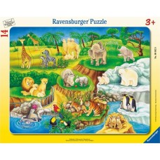 Ravensburger Puzzle Zoobesuch