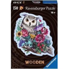 Ravensburger Wooden Puzzle Geheimnisvolle Eule(150 Teile)