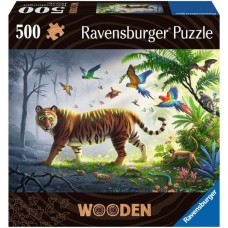 Ravensburger Wooden Puzzle Tiger im Dschungel(505 Teile)