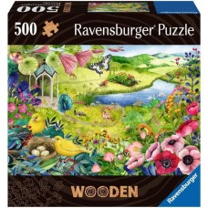 Ravensburger Wooden Puzzle Wilder Garten(505 Teile)