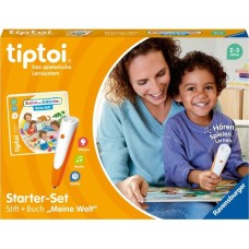 Ravensburger tiptoi Starter-Set: Suchen und Entdecken - Meine Welt, Lernbuch(Stift und Bilderbuch)