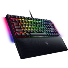 Razer BlackWidow V4 75%, Gaming-Tastatur(schwarz, US-International-Layout, Razer Orange)