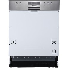 Respekta GSP 60 TID M, Spülmaschine(silber, 60 cm)