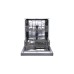 Respekta GSP 60 TID M, Spülmaschine(silber, 60 cm)