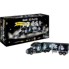 Revell 3D-Puzzle Adventskalender AC/DC Tour Truck(schwarz/mehrfarbig)
