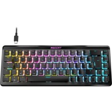 Roccat Vulcan II Mini Air, Gaming-Tastatur(schwarz, DE-Layout, Roccat Titan II Brown)