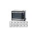 Rommelsbacher Back- und Grillgerät BGE 1580/E, Mini-Backofen(edelstahl)