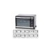 Rommelsbacher Back- und Grillgerät BG 1805/E, Mini-Backofen(edelstahl/schwarz)