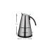 Rommelsbacher EKO 366/E Elpresso deLuxe, Espressomaschine(edelstahl)