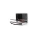 Rommelsbacher Kleinbackofen mit Umluft BG 1055/E, Mini-Backofen(silber/schwarz, Retail)