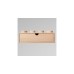 Room Copenhagen LEGO 2x4 Holz Schreibtischschublade, Aufbewahrungsbox(eiche, hell)