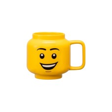 Room Copenhagen LEGO Keramiktasse Happy Boy, groß(gelb)