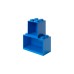 Room Copenhagen LEGO Regal Brick Shelf 8+4, Set 41171731(blau, 2 Regale)