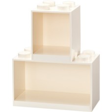 Room Copenhagen LEGO Regal Brick Shelf 8+4, Set 41171735(weiß, 2 Regale)
