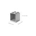 Room Copenhagen LEGO Regal Brick Shelf 8+4, Set 41171740(hellgrau, 2 Regale)