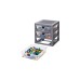 Room Copenhagen LEGO Schubladen Regal3er Set, Aufbewahrungsbox(grau)