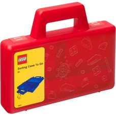 Room Copenhagen LEGO Sortierbox to go, Aufbewahrungsbox(rot)