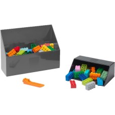 Room Copenhagen LEGO Stein Schaufel 2er Set, Aufbewahrungsbox(grau)