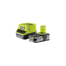 Ryobi 18 V Akku-Starterset RC18120-115(grün/schwarz, Ladegerät + Akku)