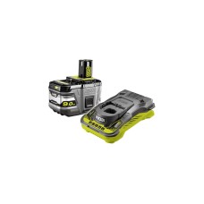 Ryobi 18 V Akku-Starterset RC18150-190(grün/schwarz, Ladegerät + 1x Akku)