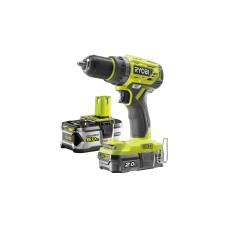 Ryobi Akku-Bohrschrauber R18DD7-252S, 18Volt(grün/schwarz, 1x Li-Ionen Akku 2,0Ah, 1x Li-Ionen Akku 5,0Ah)