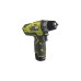 Ryobi Akku-Kompaktschrauber R12DD-220S, 12Volt, Bohrschrauber(grün/schwarz, Li-Ion Akku 2,0Ah, Werkzeugtasche)