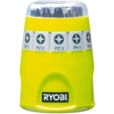Ryobi Bitset RAK10SD, 10-teilig, Bit-Satz(grün)