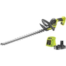 Ryobi ONE+ Akku-Heckenschere RY18HT55A-120, 18Volt(grün/schwarz, Li-Ionen Akku 2,0Ah)