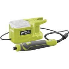 Ryobi ONE+ Akku-Rotationswerkzeug RRT18-0, 18Volt, Geradschleifer(grün/schwarz, ohne Akku und Ladegerät)