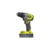Ryobi ONE+ Akku-Schlagbohrschrauber R18PD5-220S, 18Volt(grün/schwarz, 2x Li-Ionen Akku 2,0Ah)