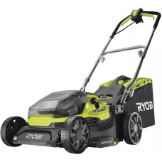 Ryobi ONE+ Hybrid-Rasenmäher RY18LMH37A-225, 18Volt / Kabel(grün/schwarz, 2x 2,5Ah Li-Ionen-Akku)