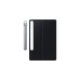 SAMSUNG Book Cover Keyboard EF-DX715 für das Galaxy Tab S9, Tastatur(schwarz, DE-Layout)