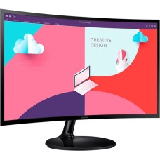 SAMSUNG Essential S24C364EAU, LED-Monitor(59 cm (24 Zoll), schwarz, FullHD, 75 Hz, AMD Free-Sync)