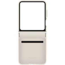SAMSUNG Flap Eco-Leather Case, Handyhülle(creme, Samsung Galaxy Z Flip5)