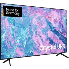 SAMSUNG GU-43CU7179, LED-Fernseher(108 cm (43 Zoll), schwarz, UltraHD/4K, SmartTV, HDR 10+, WLAN, Bluetooth)