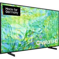 SAMSUNG GU-55CU8079, LED-Fernseher(138 cm (55 Zoll), schwarz, UltraHD/4K, WLAN, Bluetooth, HDR10+)