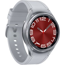 SAMSUNG Galaxy Watch6 Classic (R-955), Smartwatch(silber, 43 mm, LTE, Outlet)