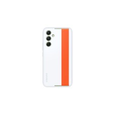 SAMSUNG Haze Grip Case, Handyhülle(weiß/orange, Samsung Galaxy A54 5G)