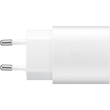 SAMSUNG Ladeadapter mit Schnellladefunktion EP-TA800N, Ladegerät(weiß, USB Type-C, 25 W)