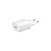 SAMSUNG Ladeadapter mit Schnellladefunktion EP-TA800N, Ladegerät(weiß, USB Type-C, 25 W)