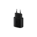 SAMSUNG Ladeadapter mit Schnellladefunktion EP-TA800N, Ladegerät(schwarz, USB Type-C, 25 W)