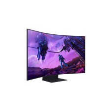 SAMSUNG Odyssey Ark, Gaming-Monitor(139 cm (55 Zoll), schwarz, UltraHD/4K, HDMI 2.1, Free-Sync, 165Hz Panel)