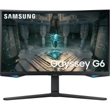 SAMSUNG Odyssey G6 S27BG650EU, Gaming-Monitor(69 cm (27 Zoll), schwarz, QHD, VA, AMD Free-Sync, HDR, 240Hz Panel)