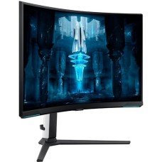 SAMSUNG Odyssey Neo G8 S32BG850NP, Gaming-Monitor(80 cm (32 Zoll), schwarz/weiß, UltraHD/4K, VA, HDMI 2.1, USB-C, 240Hz Panel)