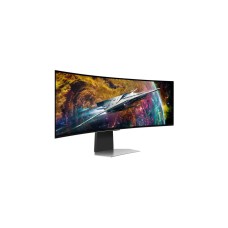 SAMSUNG Odyssey OLED G9 S49CG954SU, OLED-Monitor(124 cm (49 Zoll), silber, DQHD, AMD Free-Sync Premium Pro, HDMI, DisplayPort, 240Hz Panel)