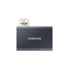 SAMSUNG Portable SSD T7 1TB, Externe SSD(grau, USB-C 3.2 Gen 2 (10 Gbit/s), extern)