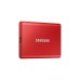 SAMSUNG Portable SSD T7 2TB, Externe SSD(rot, USB-C 3.2 Gen 2 (10 Gbit/s), extern)