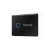 SAMSUNG Portable SSD T7 Touch 2TB, Externe SSD(schwarz, USB-C 3.2 Gen 2 (10 Gbit/s), extern)