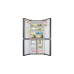 SAMSUNG RF48A400EB4/EG, French Door(edelstahl (dunkel), Twin Cooling+, Precise Cooling)