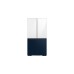 SAMSUNG RF65A96768A/EG, French Door(weiß/dunkelblau)
